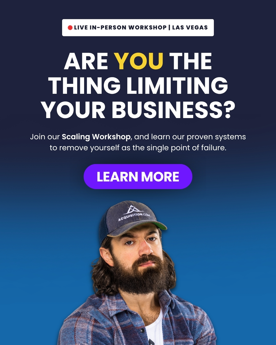 Alex Hormozi Facebook ad