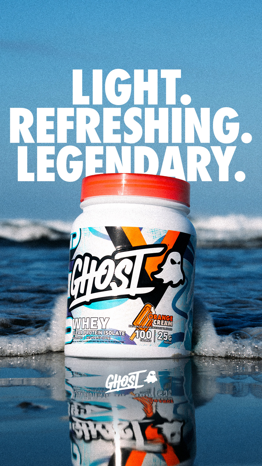 GHOST Facebook ad