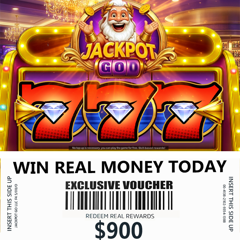 Jackpot Go Facebook ad: WIN GRAND Strike Gold Today!