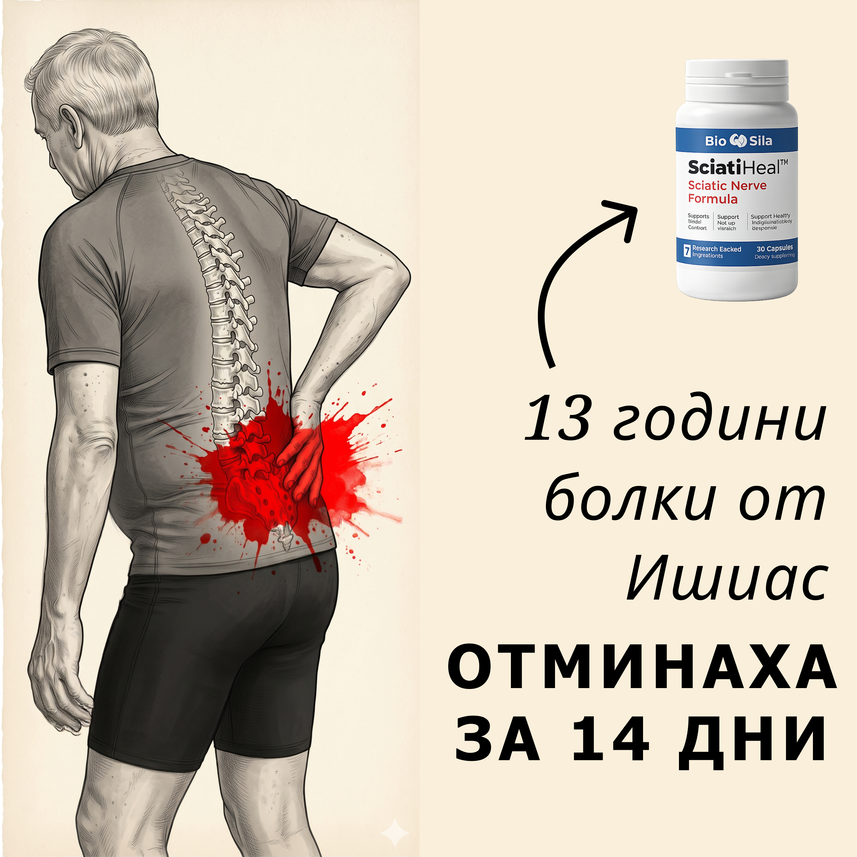 Кажи Чао на Ишиаса Facebook ad