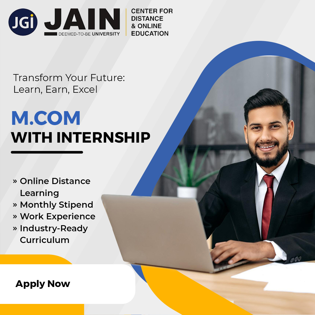 Jain University Facebook ad: Monthly stipend up to Rs. 20,000
