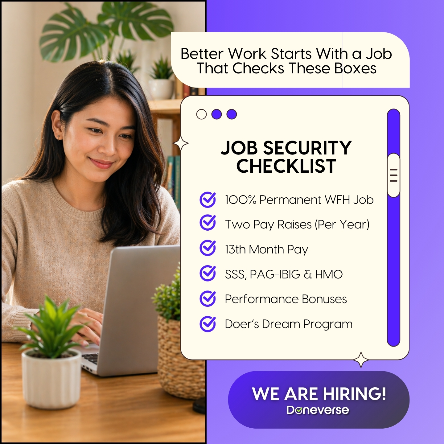 Doneverse - Careers Facebook ad