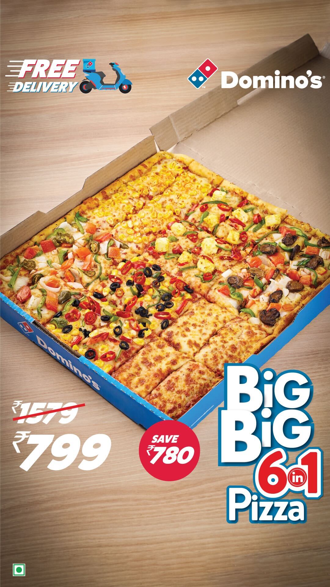 Domino's Pizza India Facebook ad