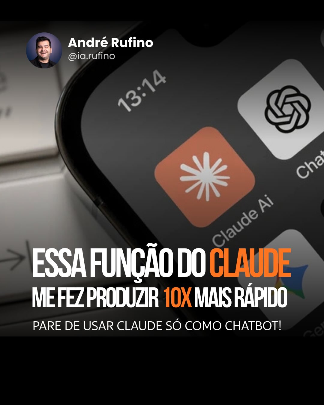 ia.rufino Facebook ad: Essa função do Claude me fez produzir 10x…