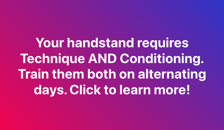 Kyle Weiger Handstand Coach Facebook ad: Finally Get The Consistency!