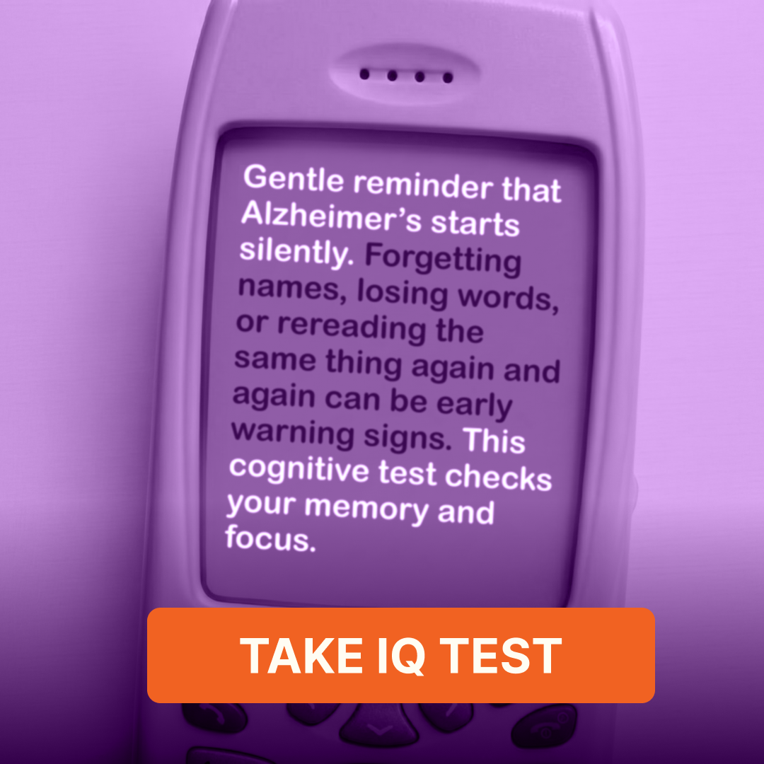 My IQ Facebook ad