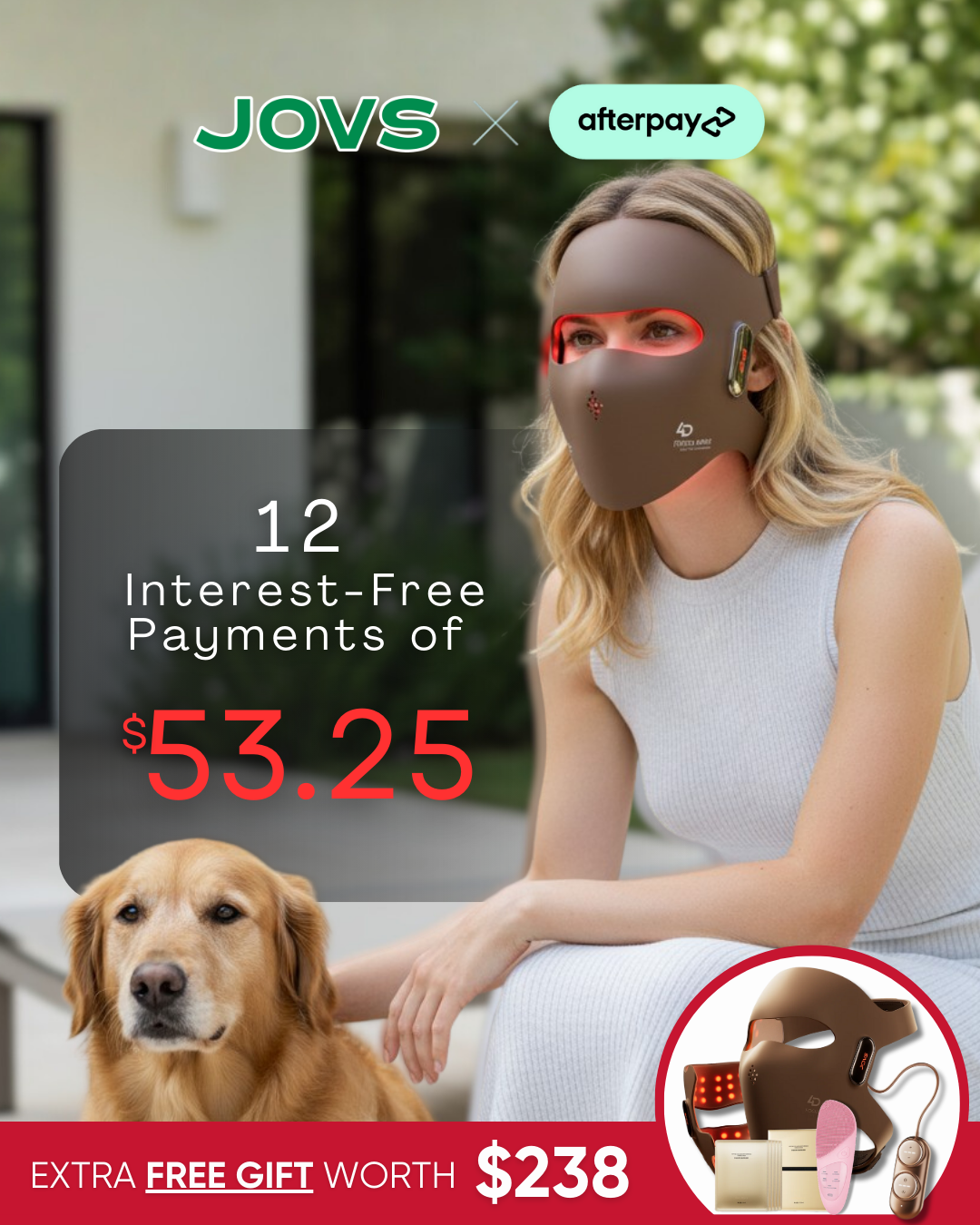 JOVS Facebook ad