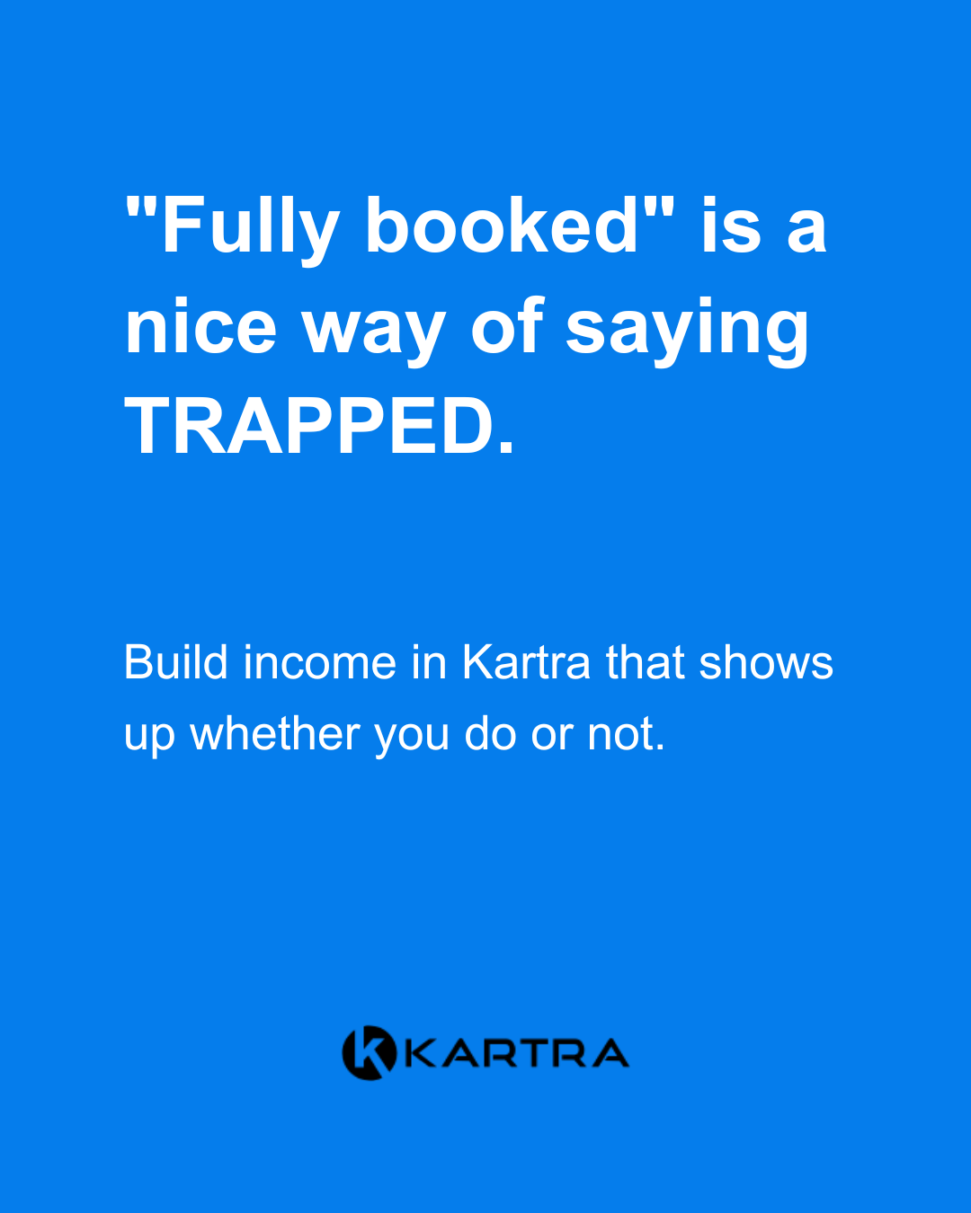 Kartra Facebook ad