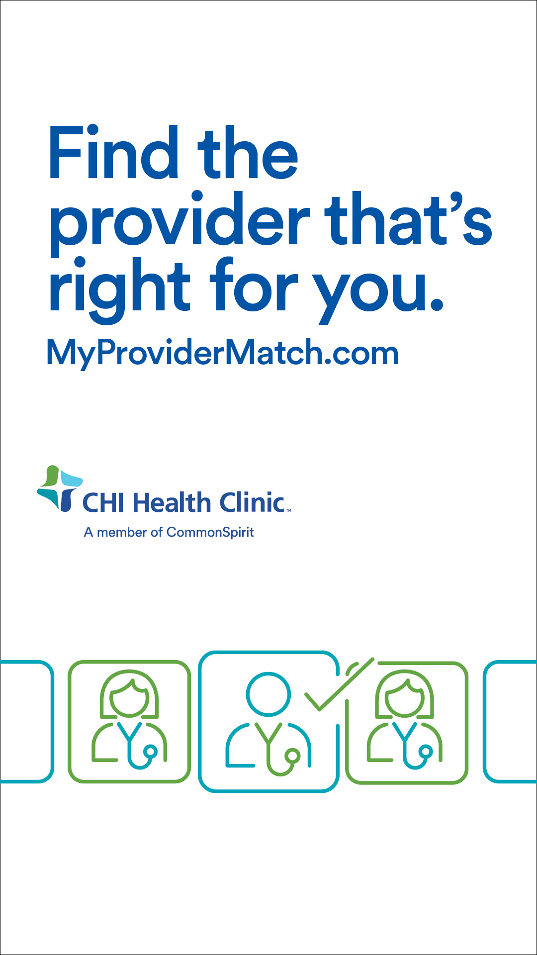 CHI Health Facebook ad