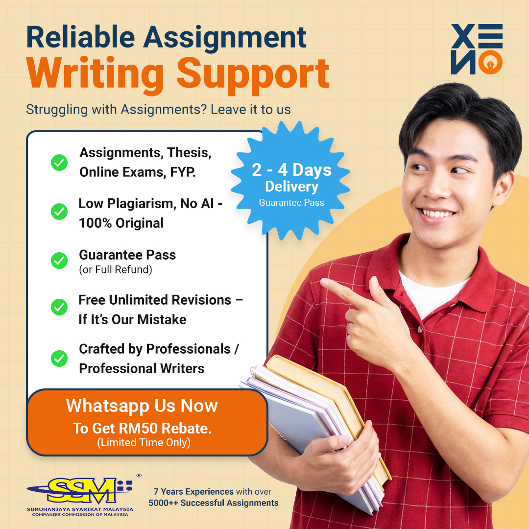 Xeno Assignments Facebook ad: Chat with us