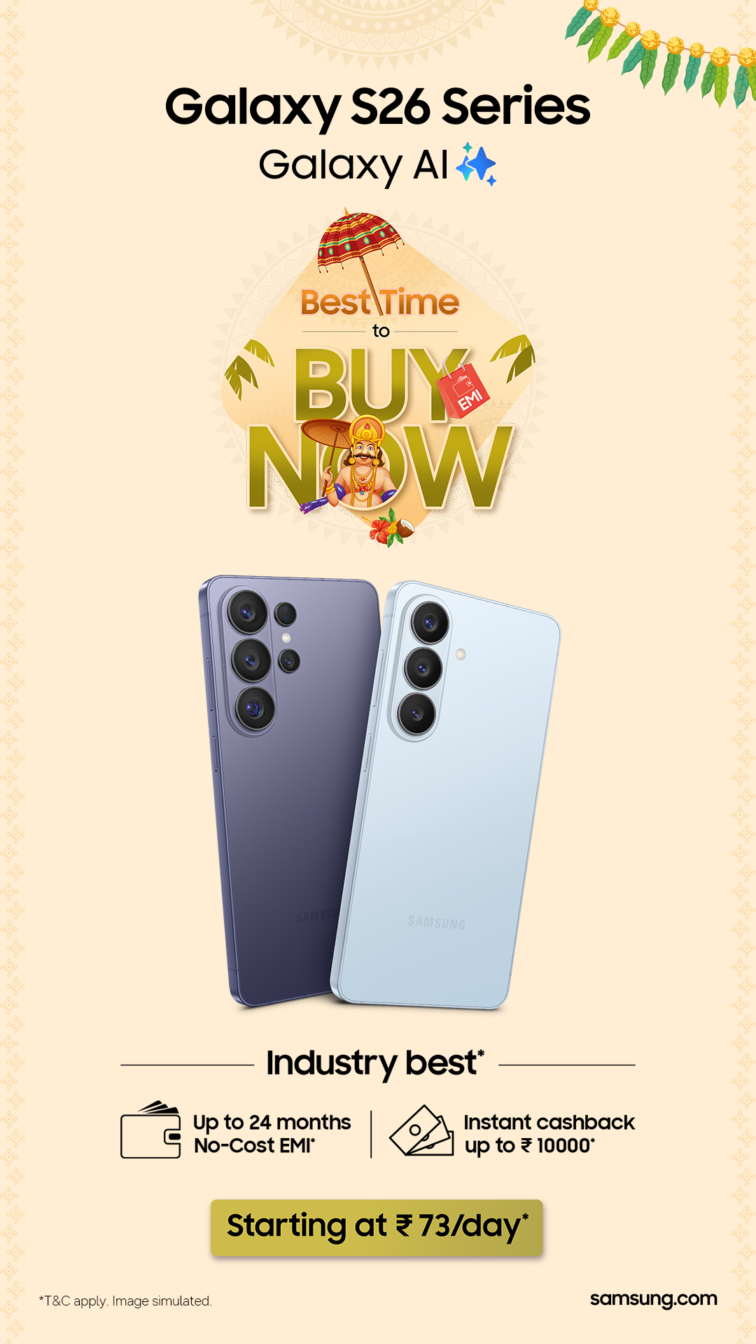 Samsung Facebook ad