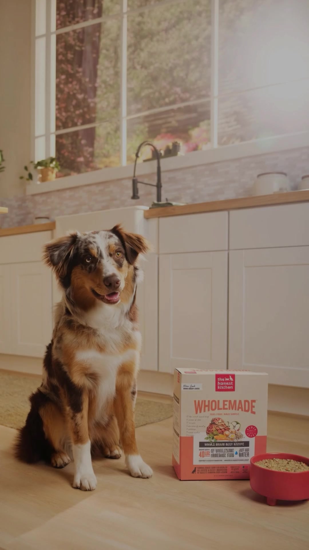 The Honest Kitchen Facebook ad: Real Food Nutrition in Every Meal