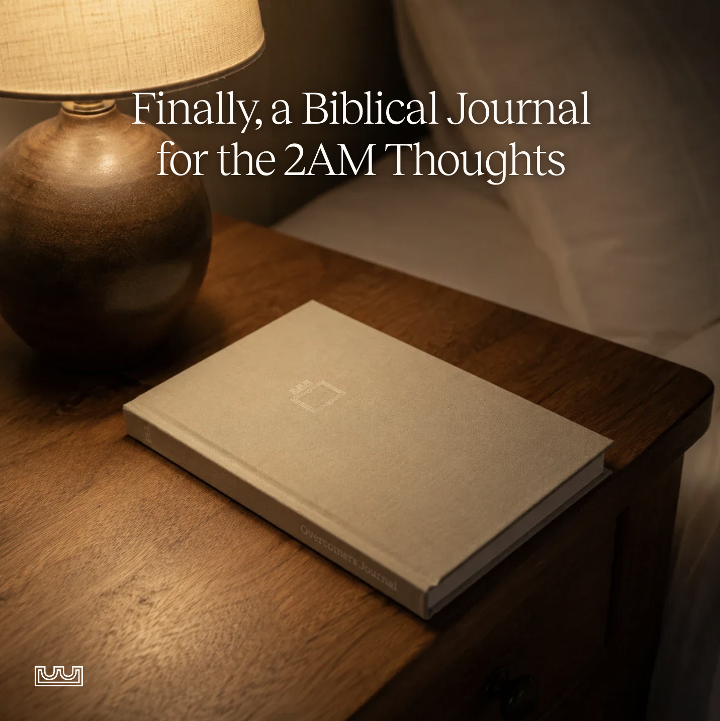 Overcomers Journal Facebook ad: A Journal for Anxious Minds