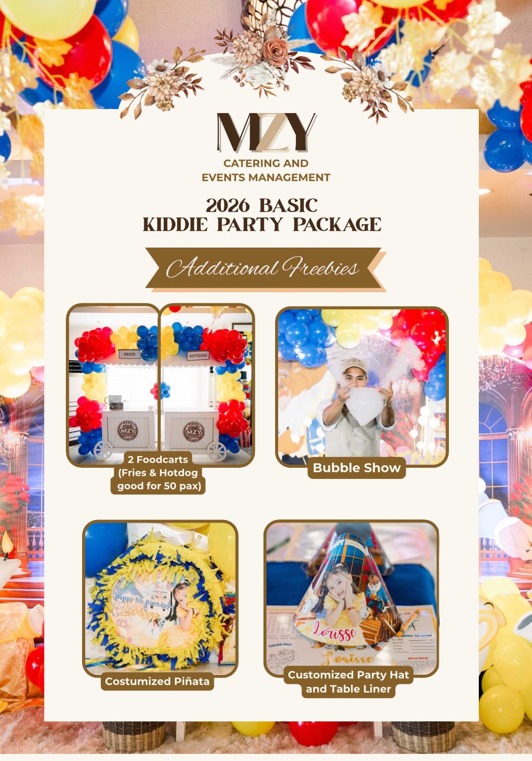 MZY Catering and Events Management Facebook ad