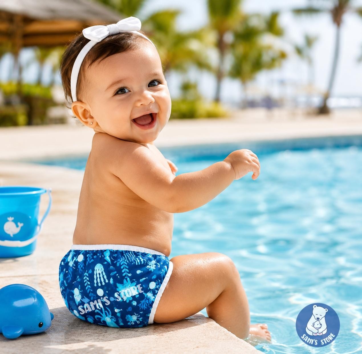 Sami's Store CR Facebook ad: ¿Sabías que los pañales de natación no absorben…