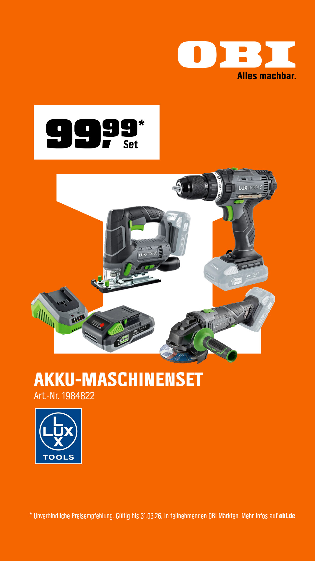 OBI Facebook ad