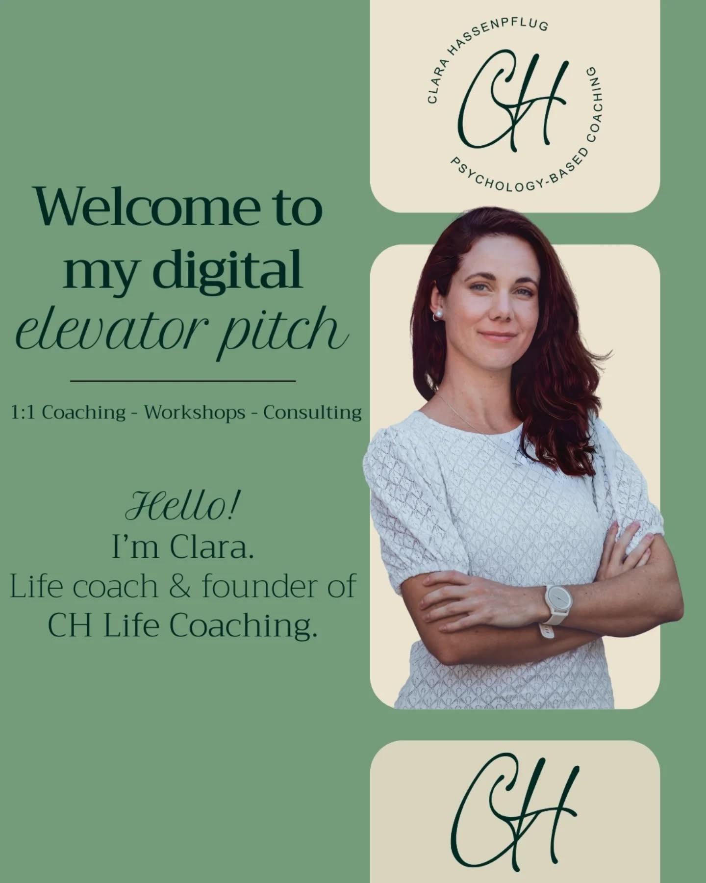 ch_lifecoaching Facebook ad: My digital elevator pitch