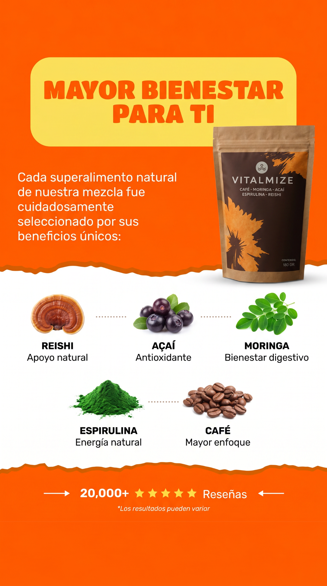 Vitalmize Perú Facebook ad