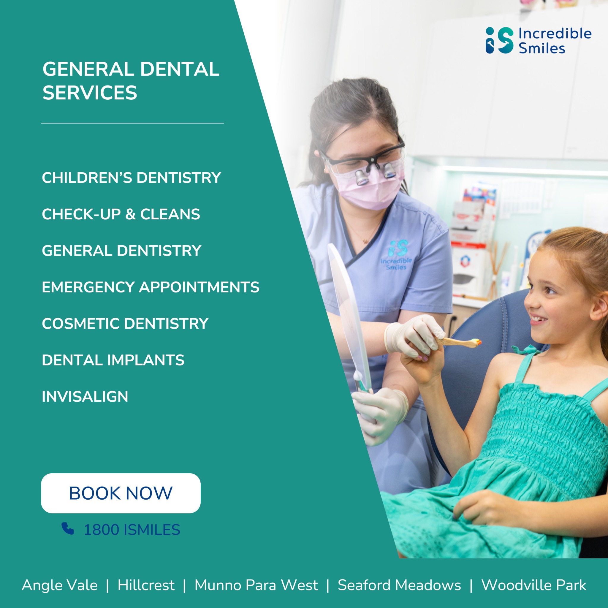 Incredible Smiles Seaford Meadows Facebook ad
