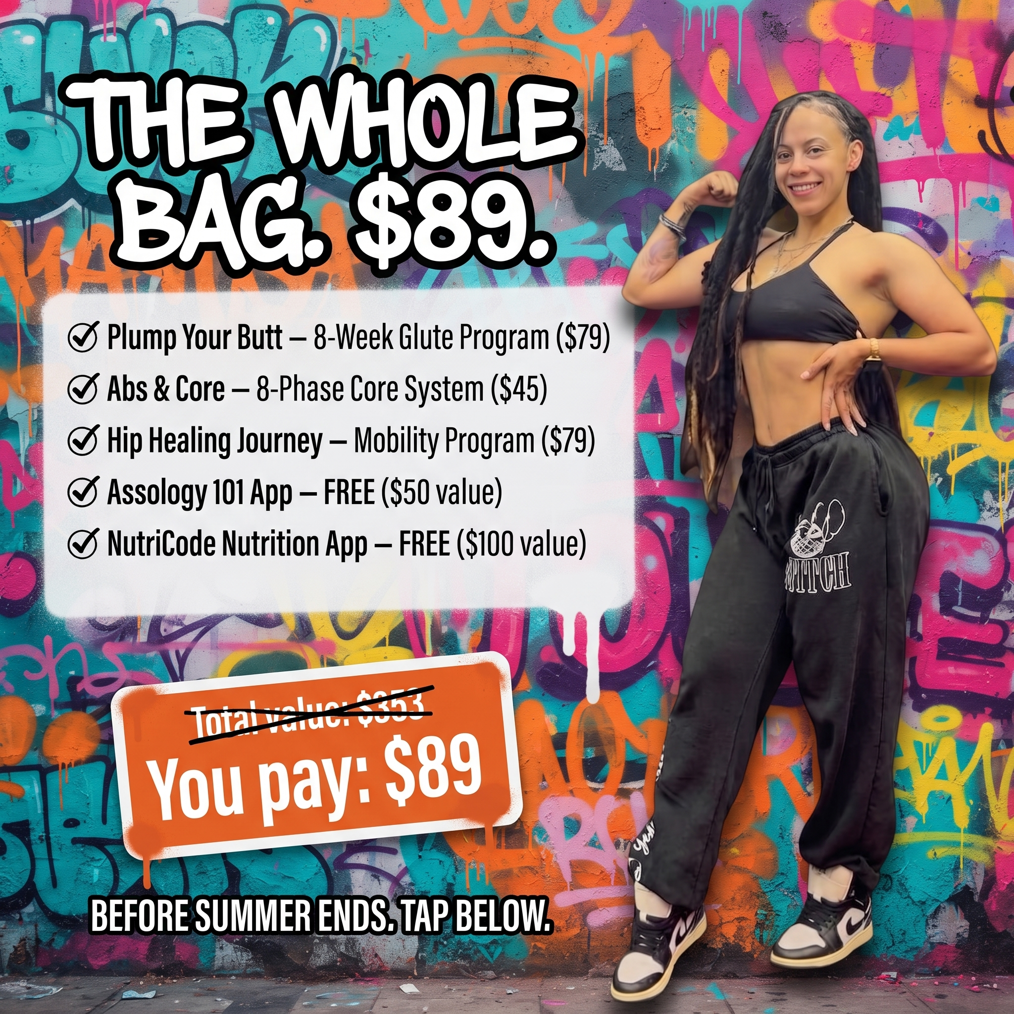 FitwithBeba Facebook ad