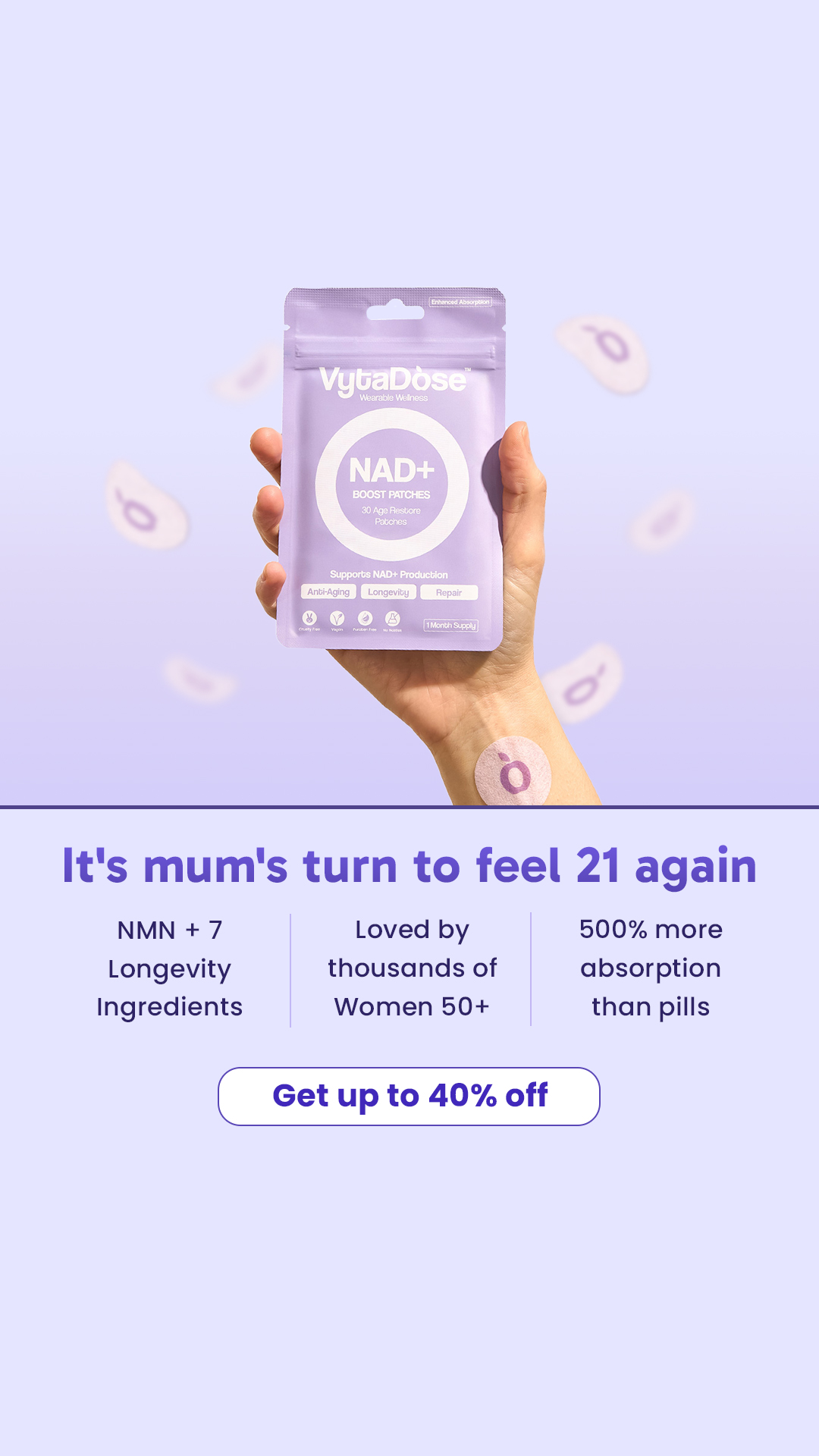 VytaDose Facebook ad