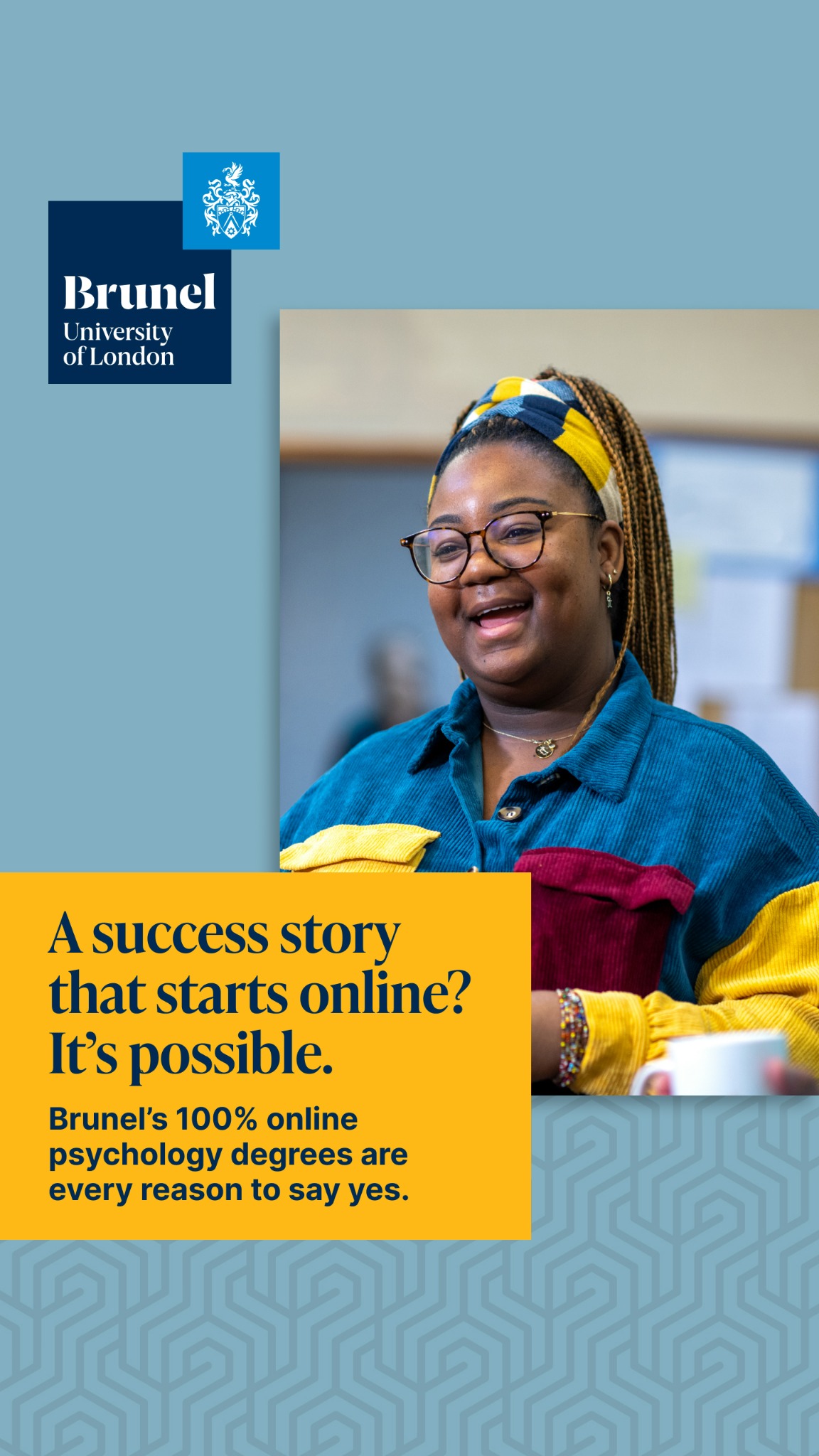 Brunel University of London Facebook ad