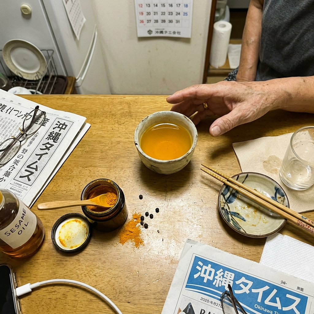 Emily Turner, Dr Facebook ad: Okinawa fixed my joints.