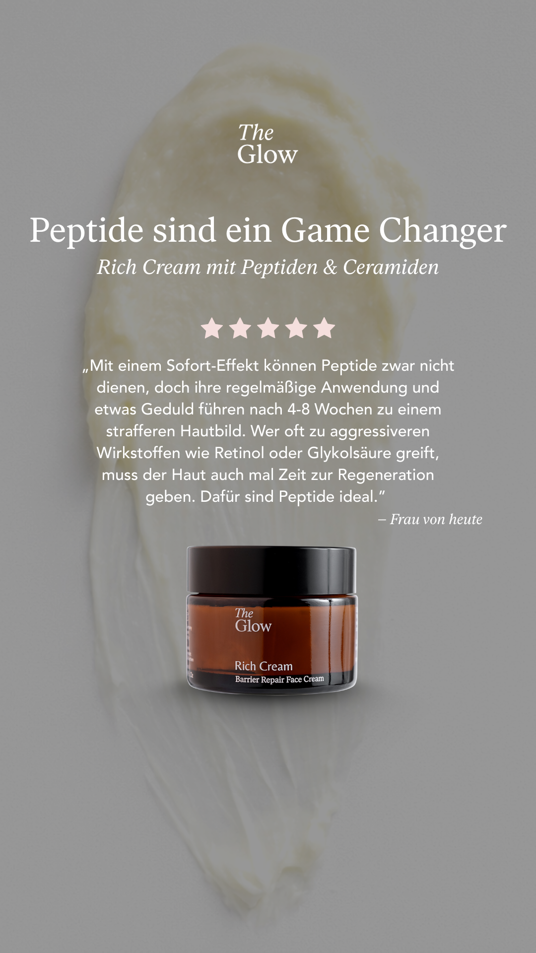 The Glow - Organic Skincare Facebook ad from Mar 18, 2026
