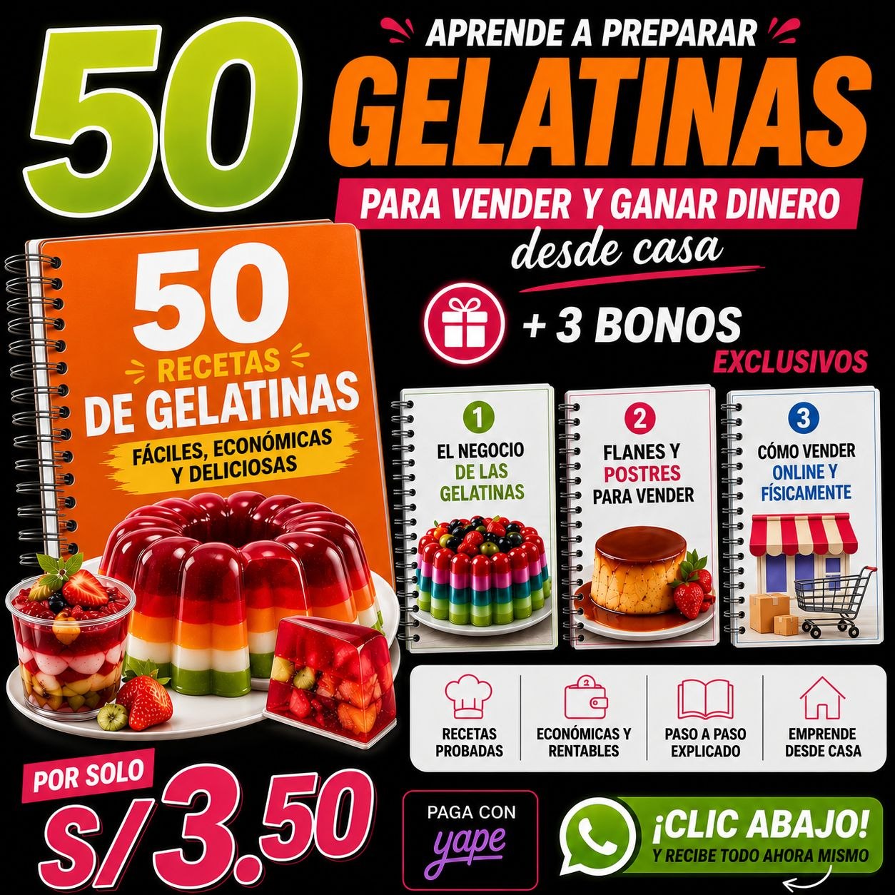 Master Nails Prolite Facebook ad: DESCARGA YA