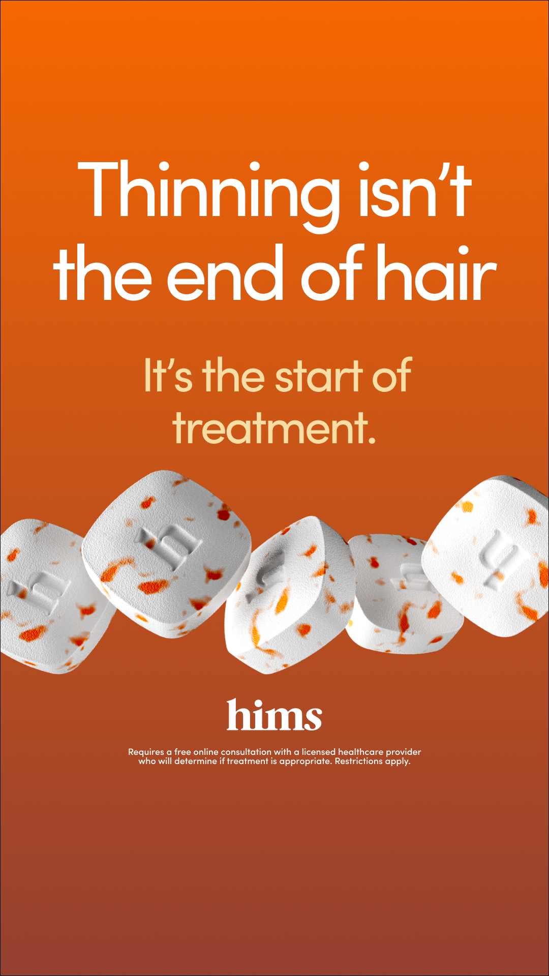 hims Facebook ad
