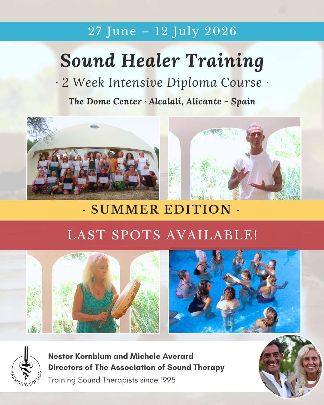 Harmonic Sounds - International Association of Sound Therapy Facebook ad