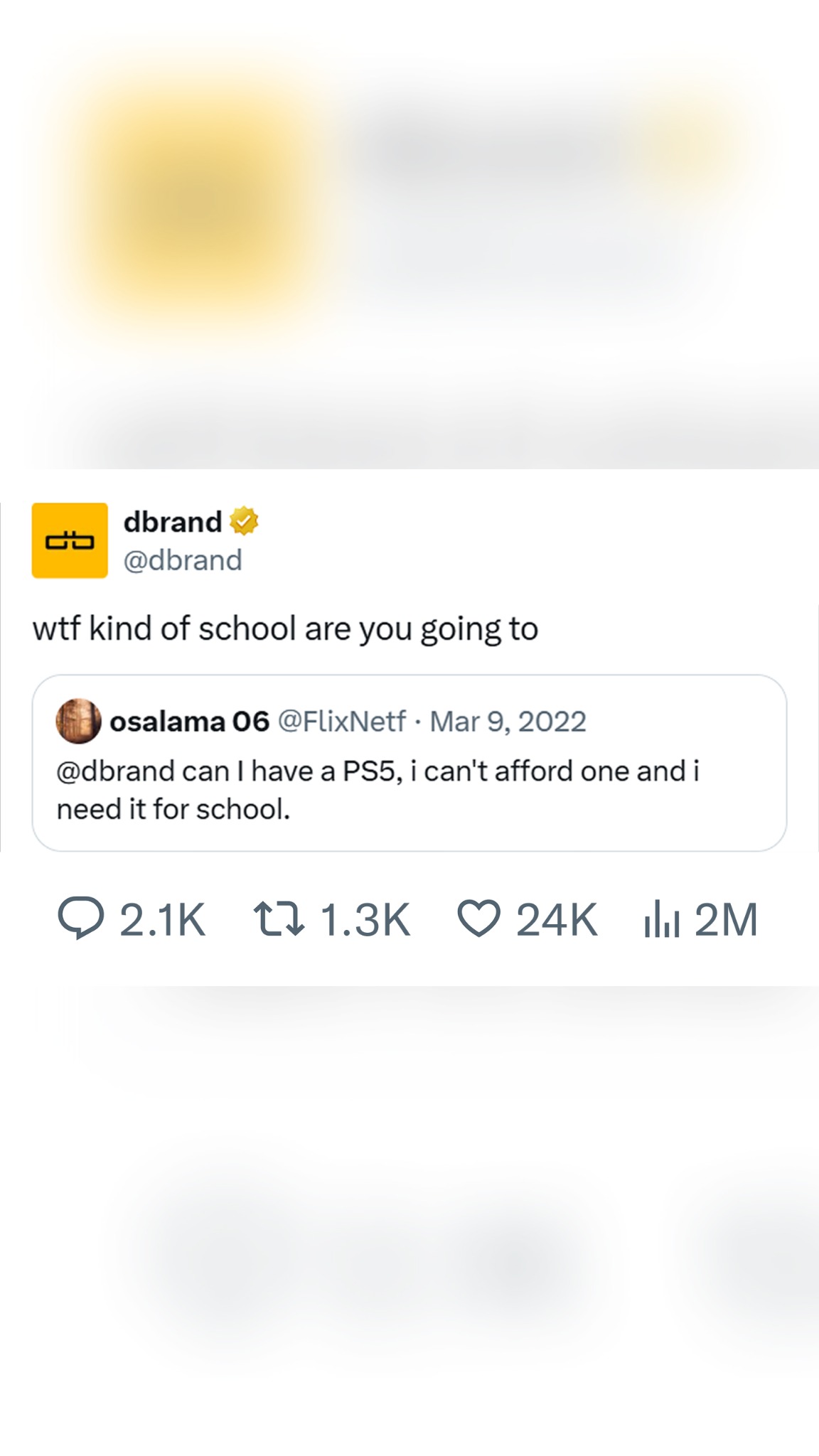 dbrand Facebook ad