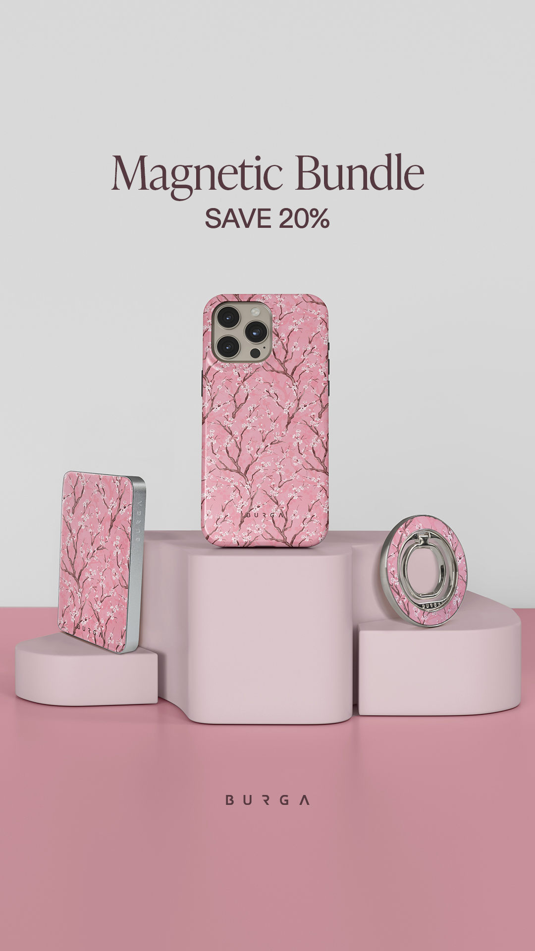 BURGA Cases Facebook ad