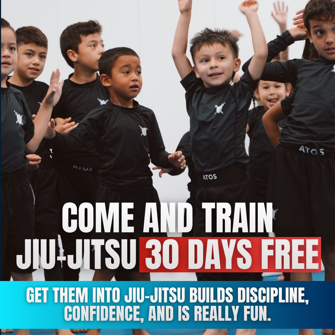 Atos Jiu-Jitsu Beaumont, CA Facebook ad: Come Train Jiu Jitsu With Us!