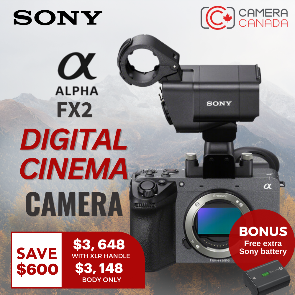 Camera Canada Facebook ad: Save $600 on Sony FX2