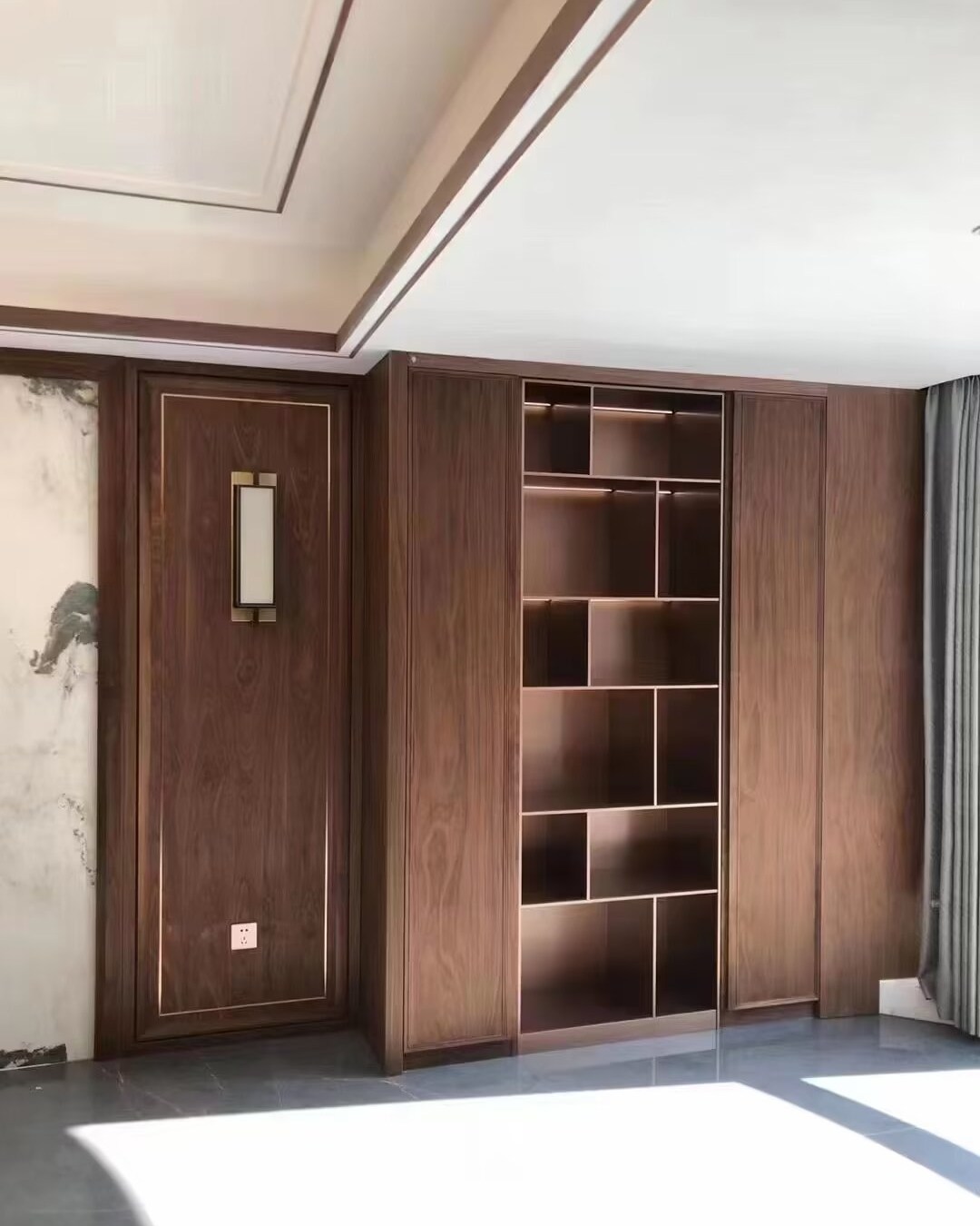 Hopsoon Cabinet Facebook ad: What Can Natural Wood Veneer Do?