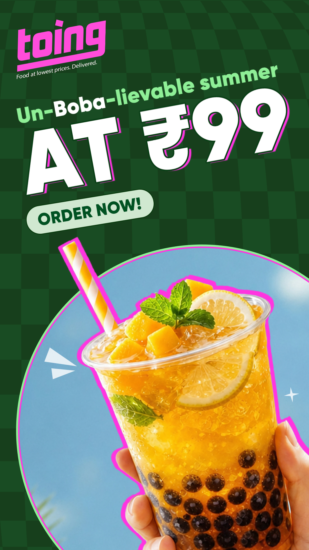 Toing Facebook ad