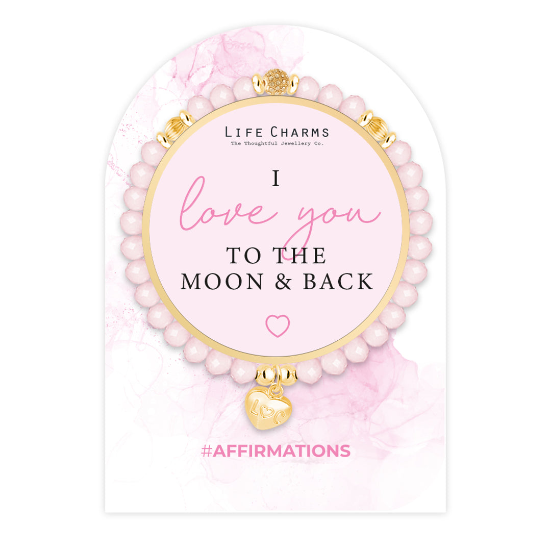 Life Charms Jewellery Facebook ad: AFFIRMATION BRACELETS
