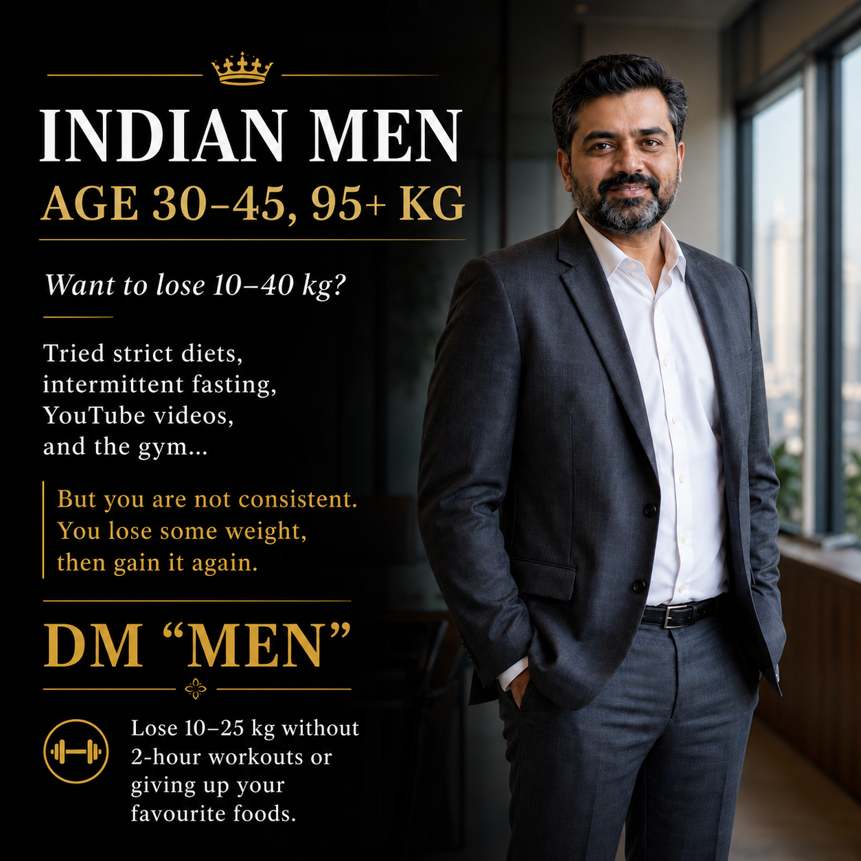 Elite Men Fitness Facebook ad