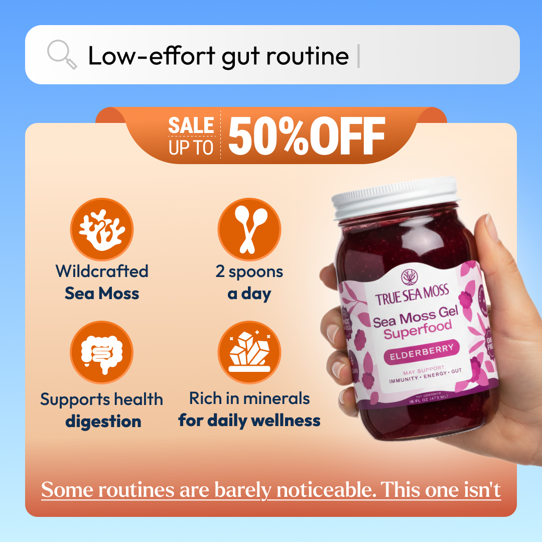 True Sea Moss Health Facebook ad