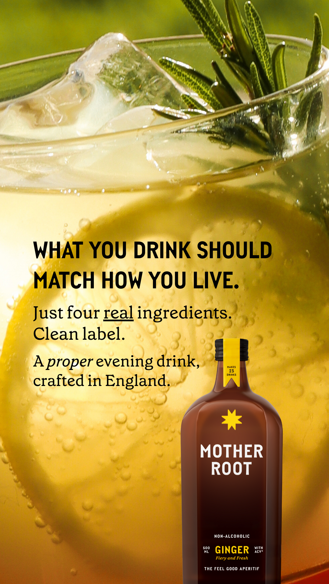 Mother Root Drinks Facebook ad