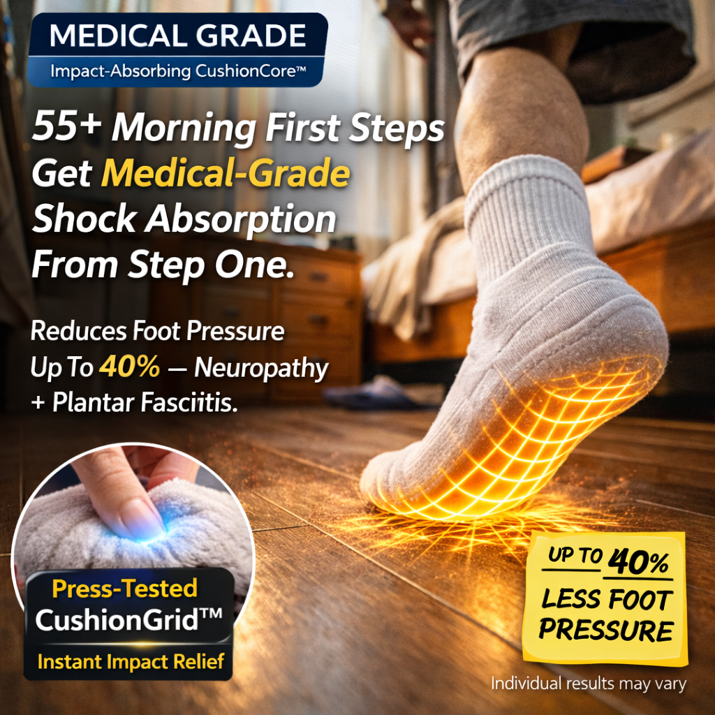 Kya Lively M.D. Facebook ad: Shock-absorbing-socks/special-deal