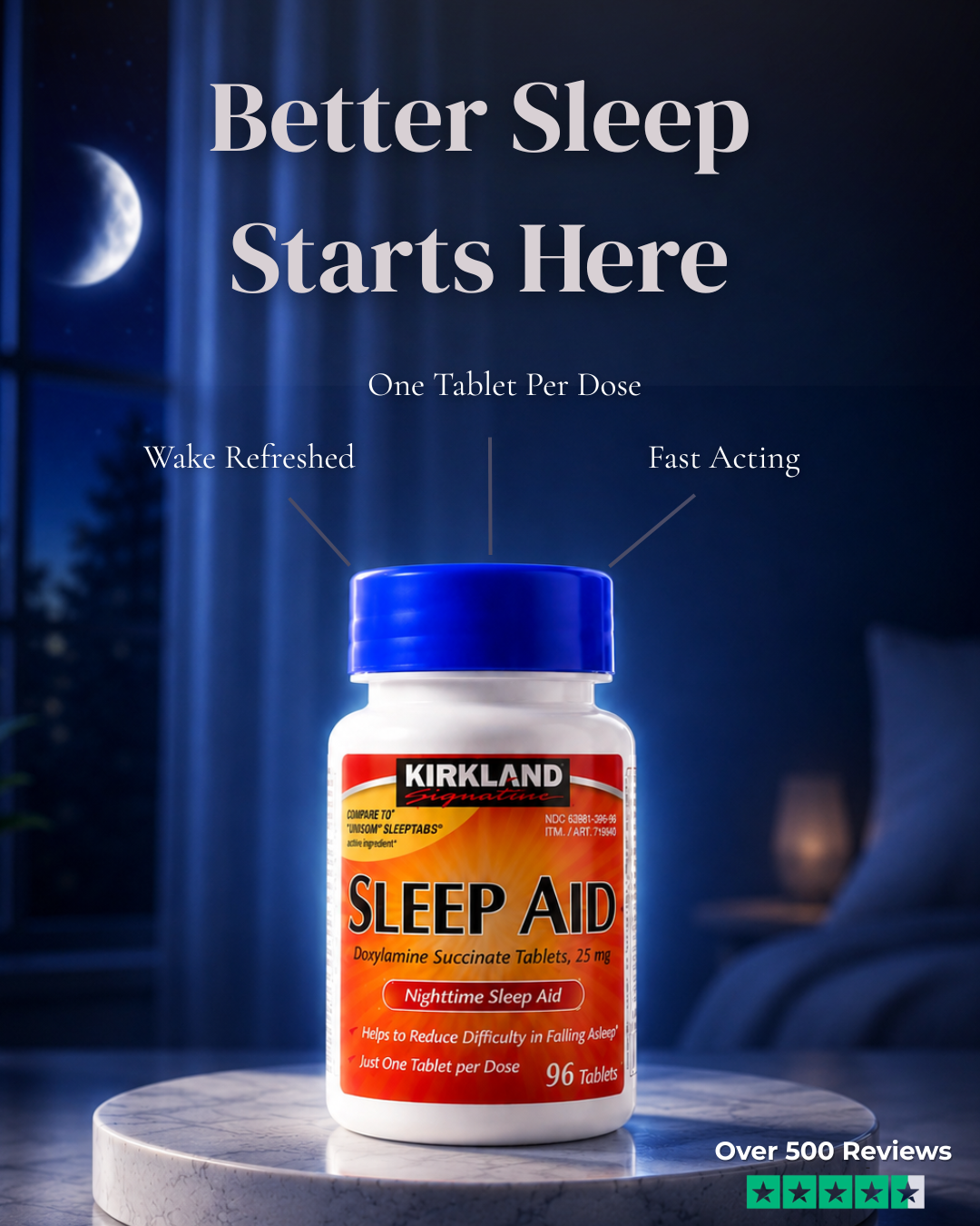 SleepAids.com Facebook ad