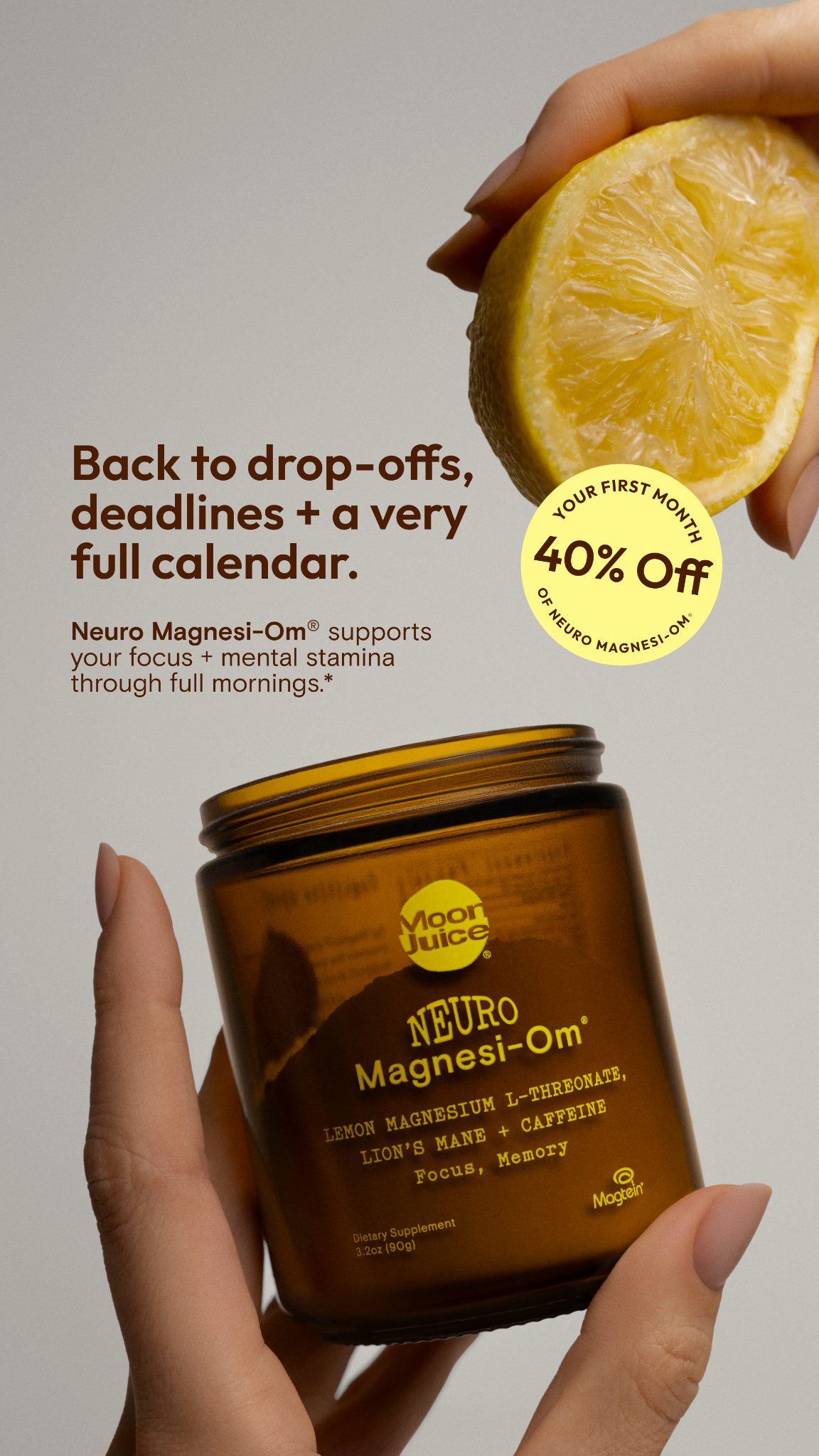 Moon Juice Facebook ad