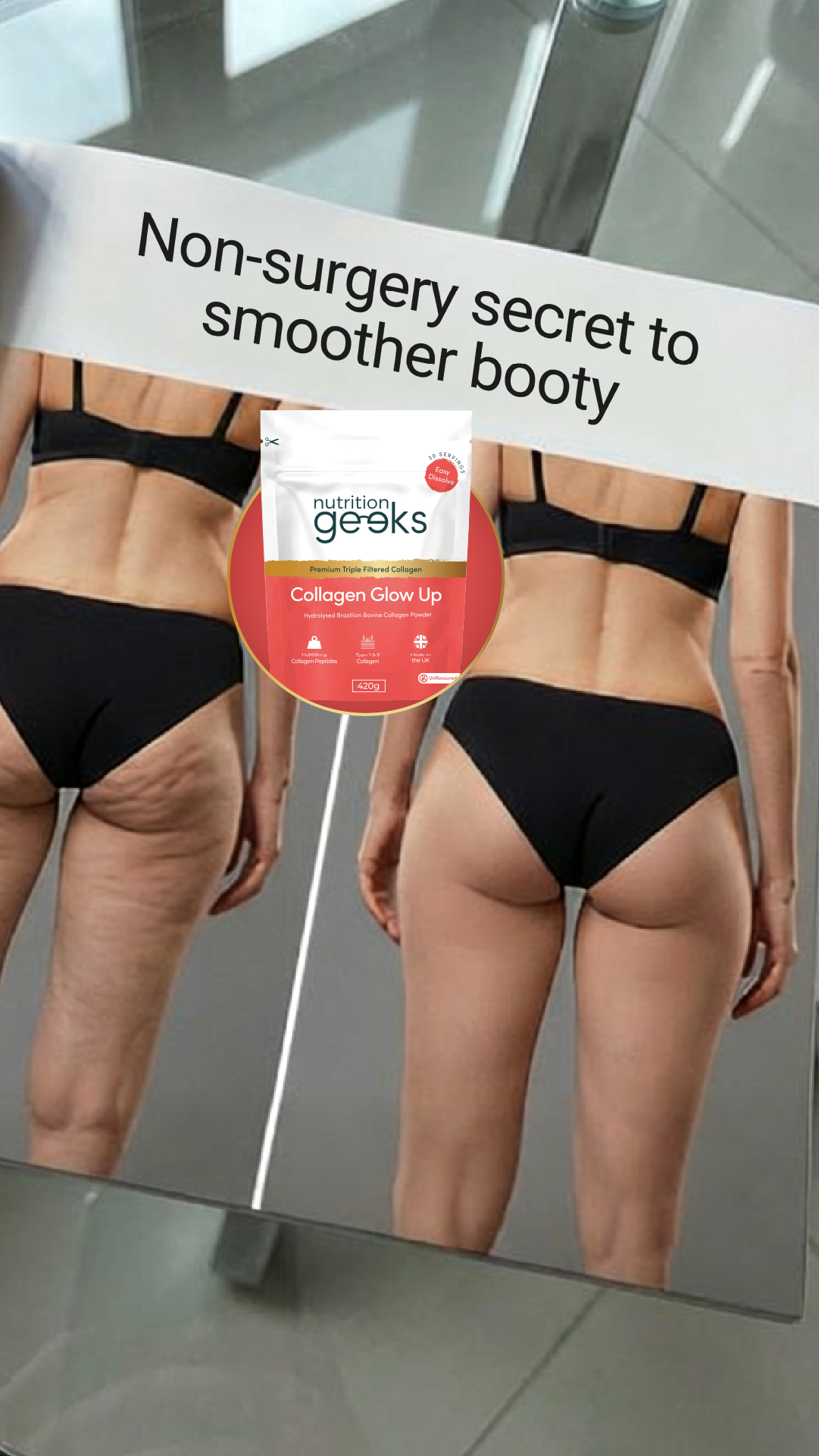 Radiant Over 40 Facebook ad