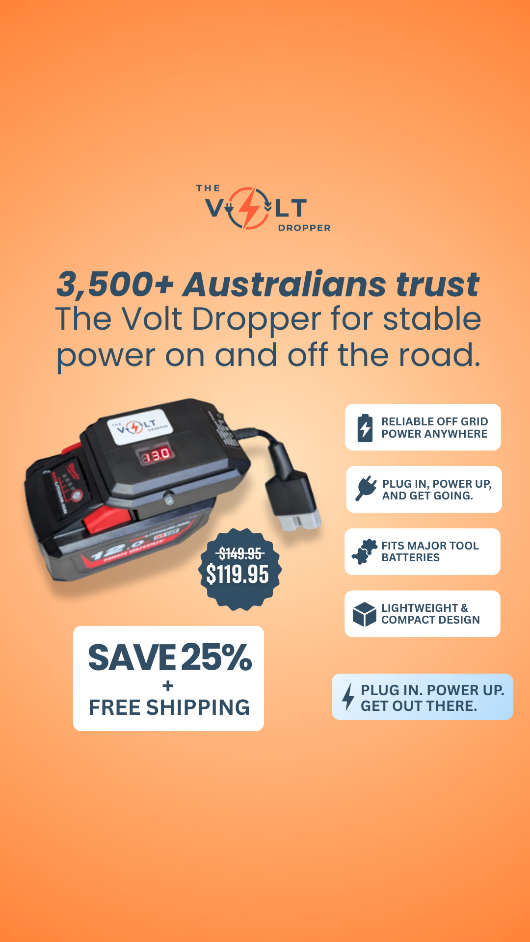 Max Voltage Store Facebook ad