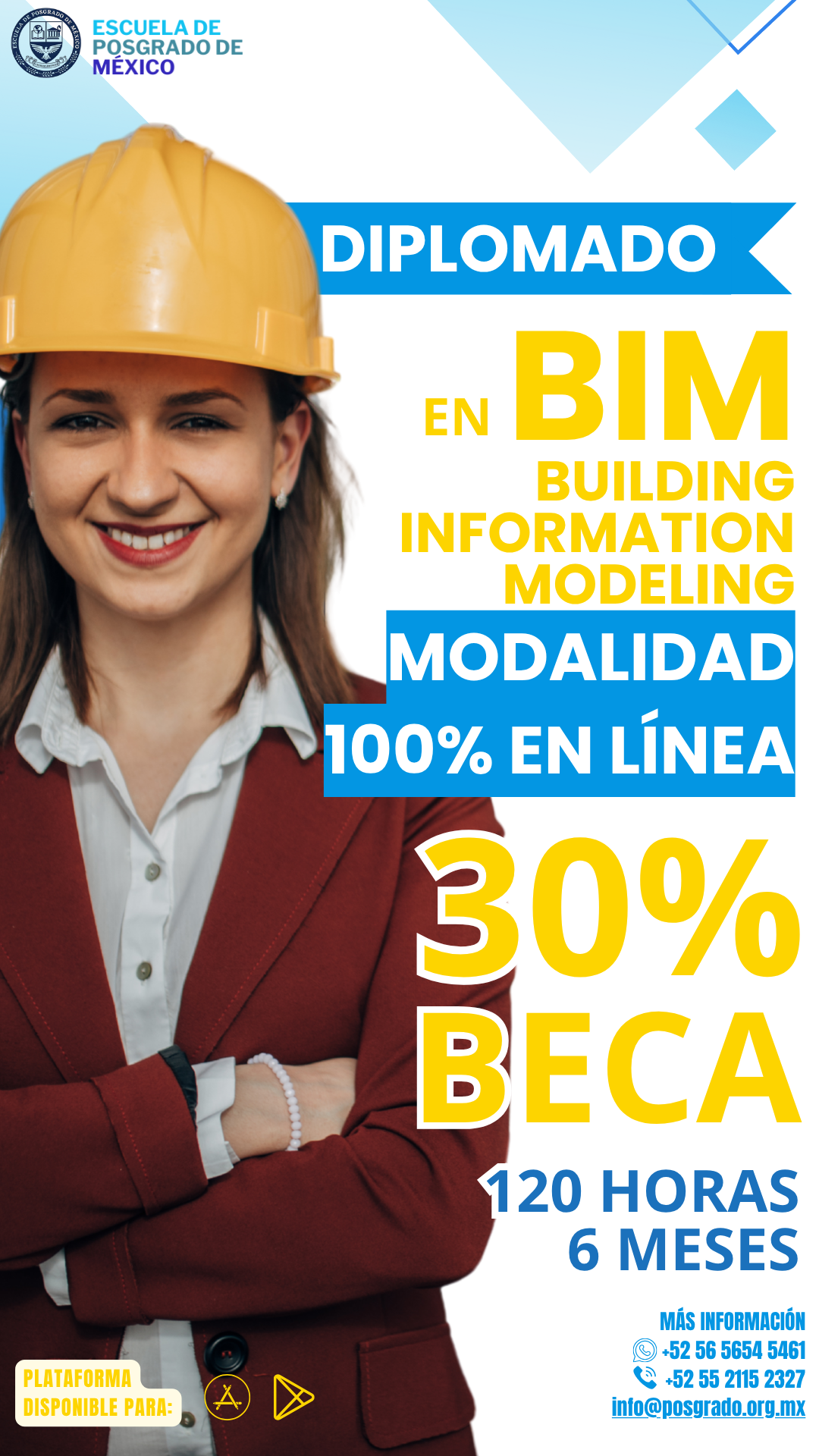 Escuela de Posgrado de México Facebook ad