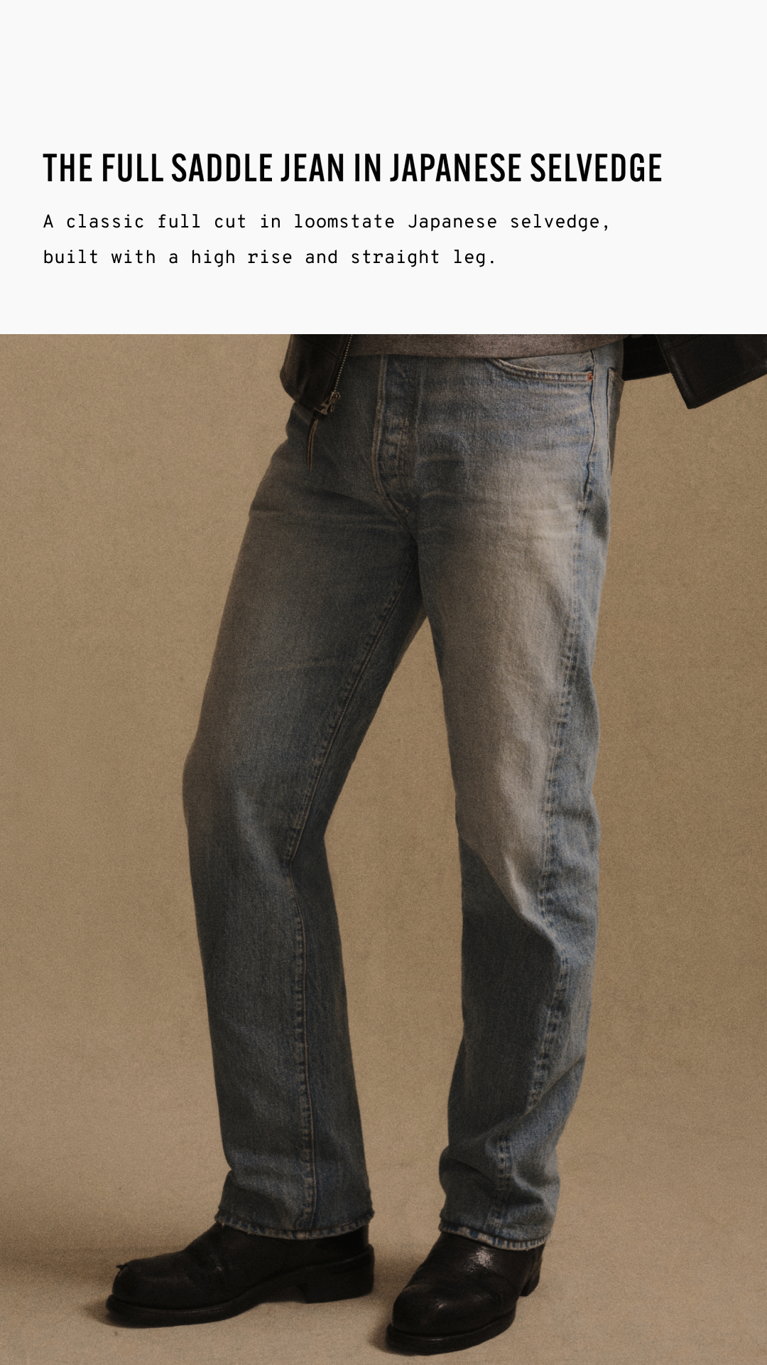 Buck Mason Facebook ad