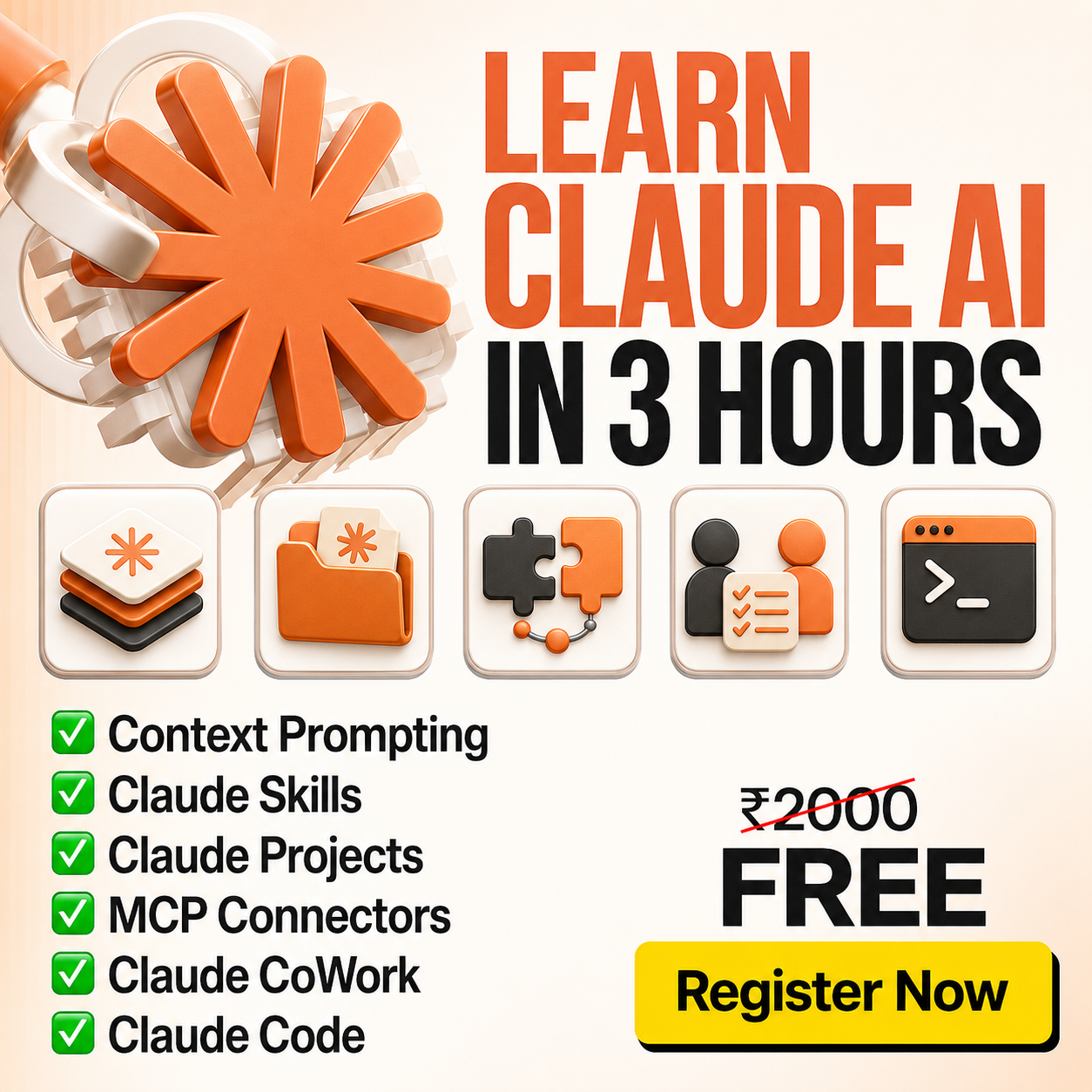 The Claude Club Facebook ad