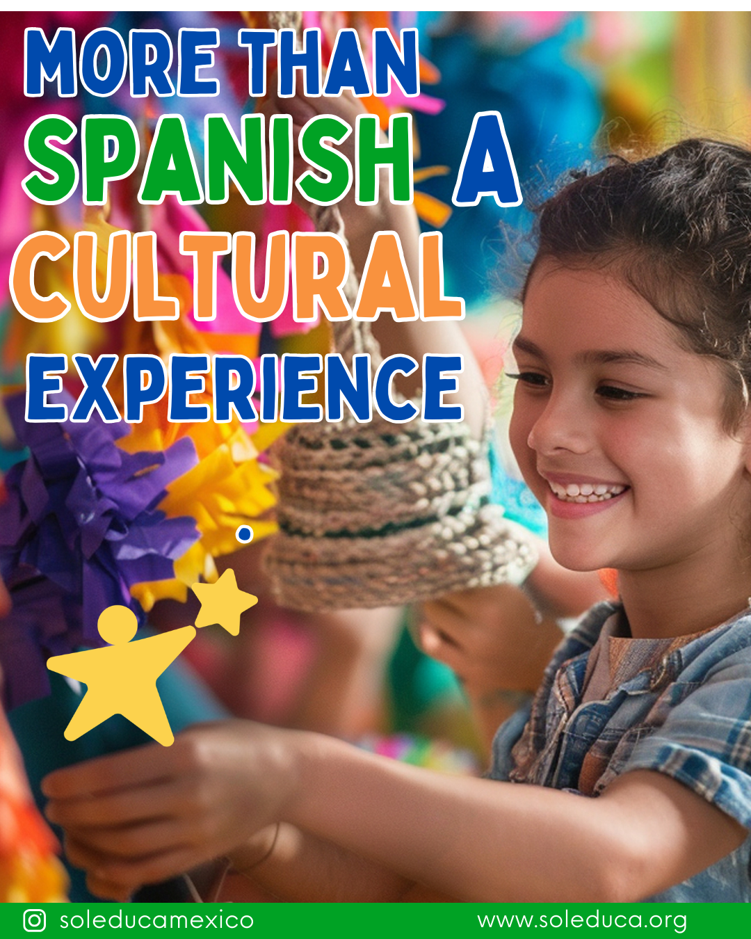 SOL - Escuela Virtual de Español y Cultura Mexicana Facebook ad: Learn Spanish Through Mexican Culture